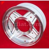 .. This is ONE new red millemiglia alloy wheel 5 x 12 including hub cap and bolts. Fits on.