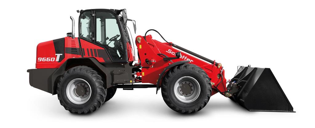 966 T: ADVANTAGES AT A GLANCE SCV -Plus cab for best all round view and comfort. Deutz analysis system also included. 1-stage telescopic boom with undestroyable Ferro-Form sliding elements. 4-cyl.
