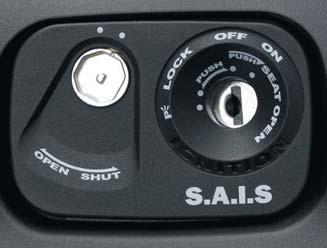 ELECTRIC EQUIPEMENT Suzuki Advanced Immobiliser System (SAIS) The Suzuki Advanced Immobiliser System (SAIS)* uses an electronic identification system in the owner s key to prevent unauthorized people