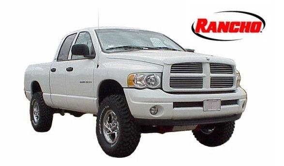 INSTALLATION INSTRUCTION 88073 Rev C FOR RANCHO SUSPENSION SYSTEMS RS6572 & RS6573: DODGE RAM READ ALL INSTRUCTIONS THOROUGHLY FROM START TO FINISH BEFORE BEGINNING INSTALLATION IMPORTANT NOTES!