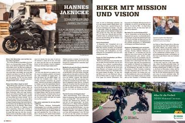 Read and experiencing the motorbike the topics Softly softly: Wolfgang Stegers, a member of the BikeNow!