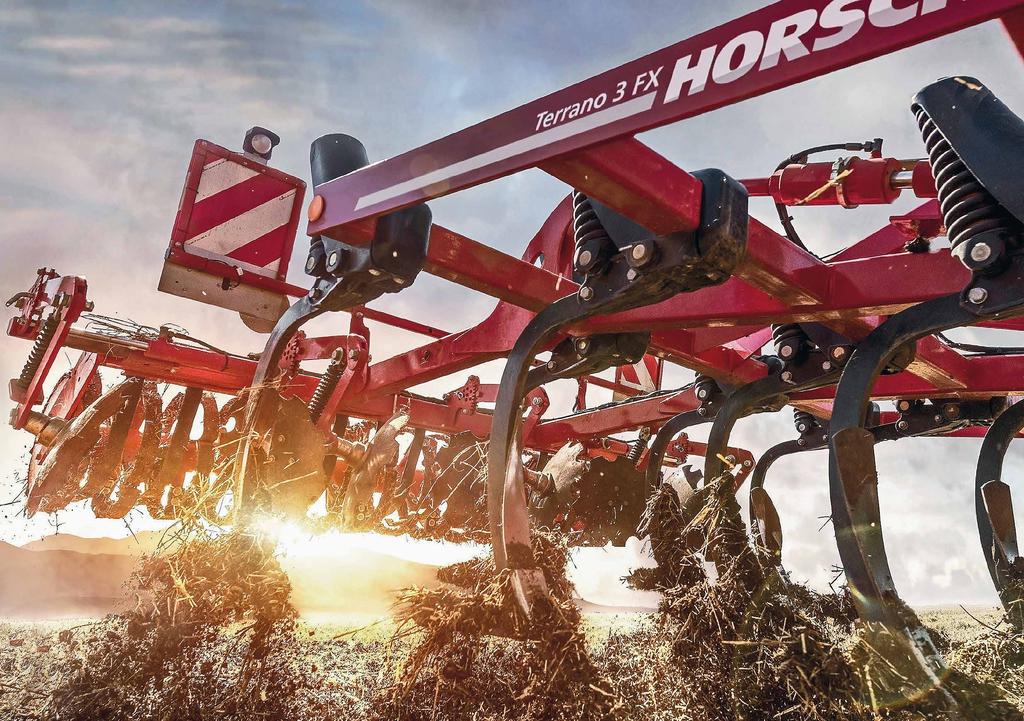 HORSCH MILESTONE FARMING WITHOUT A PLOUGH During the 30-year-old company tradition HORSCH like no other manufacturer contributed to the breakthrough of tillage without a plough.