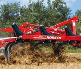 Its 3-bar, robust frame design with high clearance ensures uniform mixing in of residues even in difficult soil conditions.