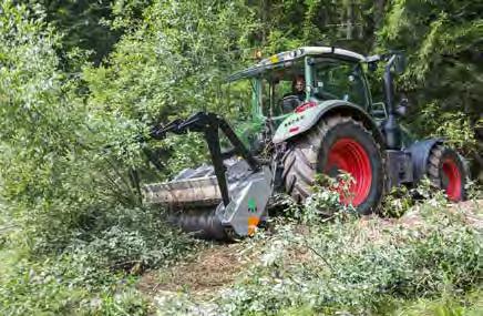 NEW FORESTRY MULCHERS UML/S/DT from 130 to 190 HP Ø25 cm max FORESTRY MULCHER WITH FIXED TOOTH ROTOR. The UML/S/DT improves the most important aspects of the FAE mulcher experience.