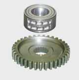 All gears are hardened and machined for