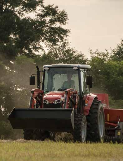 The 4600M Series tractors continue our legacy for a new generation of customers who demand premium quality in a very rugged machine.