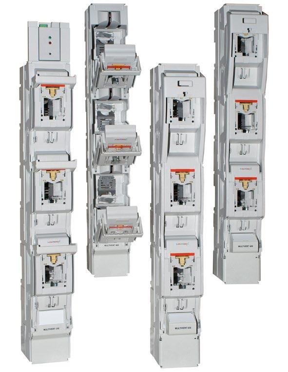 MULTIVERT 250A IEC FUSE SWITCH DISCONNECTORS NH VERTICAL FUSE SWITCH DISCONNECTOR FEATURES & BENEFITS MULTIVERT NH vertical fuse switch disconnectors meet all functions of NH fuse switch