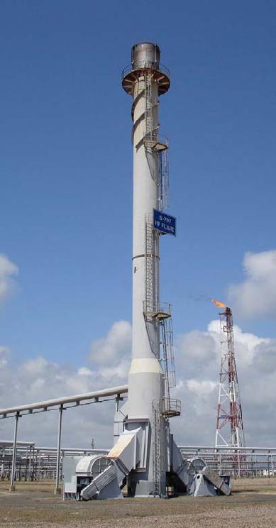 Flare Towers A gas flare, alternatively known as a flare stack or tower is used to eliminate waste gas which is otherwise not feasible to use or