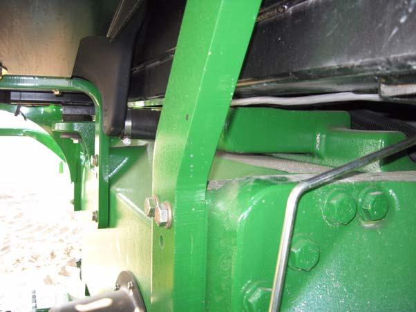 Vehicle Steer Connections 7. Continue routing cable towards the engine compartment under the cab as shown in Figure 5-12.