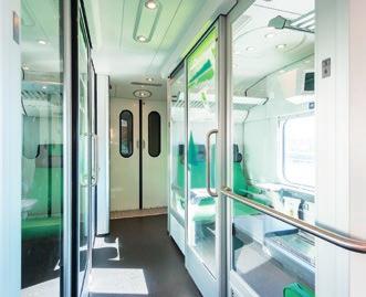 The lower floor which is at platform level enables easy access to the car for passengers with reduced mobility. Škoda Transtech offers three main types of passenger car.