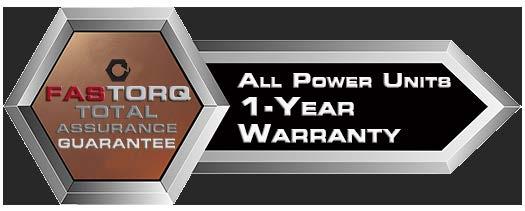 Power Units More speed, power and durability Versatile units, power a wide variety of wrenches and tools