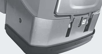 operation All-round safety: height-adjustable side guards keep the driver safe and stable, and provide optimal