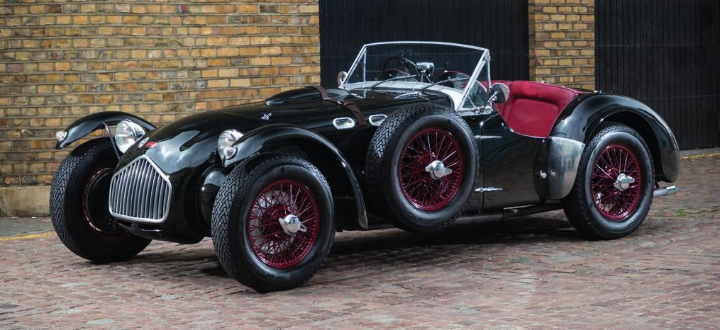 1951 ALLARD J2 Purchased in 1951 from the factory by Dr Kenneth Mears of Christchurch, New Zealand n J2059 was actively raced in the southern hemisphere before repatriation to