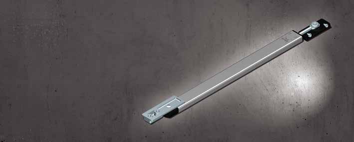 Discreet security Opening Restrictor, force absorbing Better securing The pre-set braking force reliably and permanently prevents a window slamming uncontrollably due to wind or draughts.