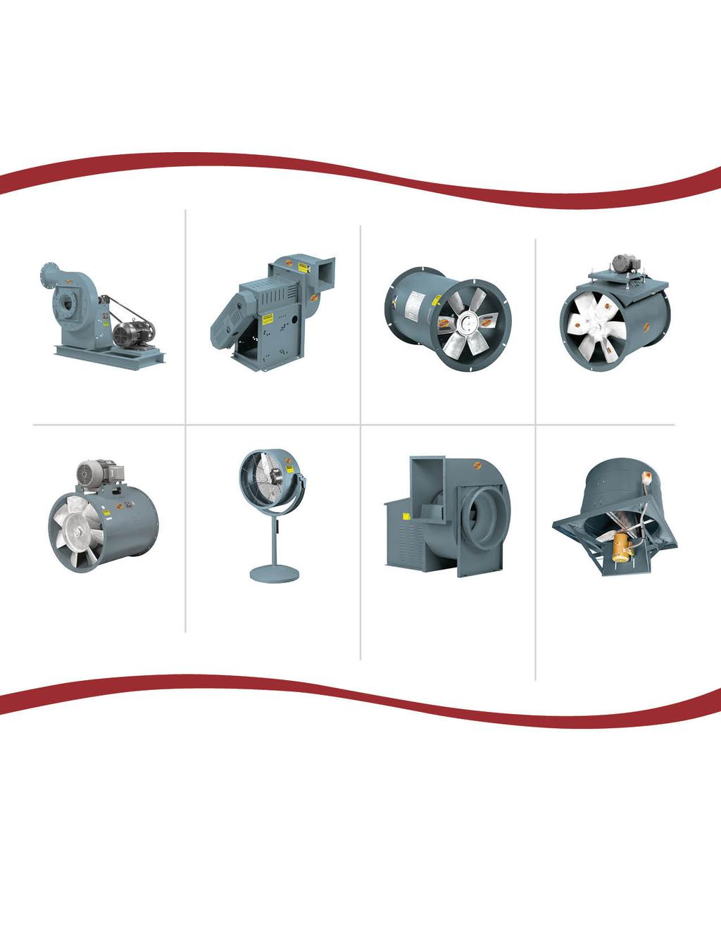 OTHER PRODUCTS INCLUDE: TURBO PRESSURE BLOWERS INDUSTRIAL EXHAUSTERS DUCT FANS DUCT AXIAL FANS VANEAXIAL BLOWERS COOL BLAST & UTILITY FANS STEEL CENTRIFUGAL BLOWERS PROP FANS & ROOF VENTILATORS More