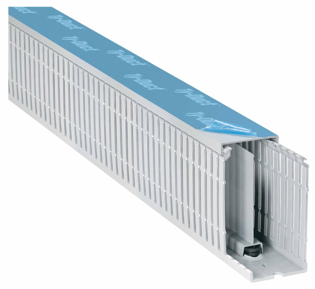 American and DIN standard mounting holes enable use of the same duct for multiple applications Dual score lines are designed to yield clean