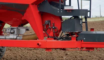 Twin wheels serve well for precision seed drills, as they ensure
