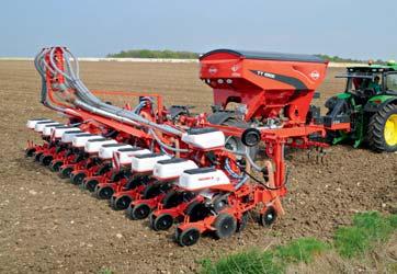 With their category 3 rear attachment as standard a SEEDFLEX coulter bar, a MAXIMA 2 or PLANTER 3 precision seed drill or the