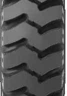Tread pattern are designed to carry heavy loads on all types of surfaces such as rock, mud or