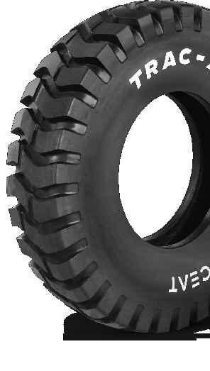 Special tread designs provide good traction and high mileage, whereas cap base construction coupled with a