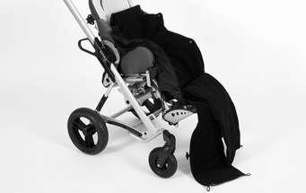 77 78 79 80 6.7.12 Frame padding The rehab buggy can be equipped with frame padding that provides additional protection for the user from impact in the area of the folding