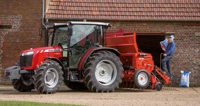 19 FROM MASSEY FERGUSON Robust & modern rear axle The MF 4700, MF 5700 and MF 6700 tractors are built for hard work and to meet these demands they are