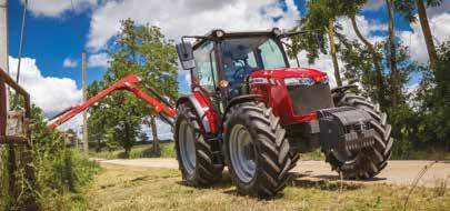 FROM MASSEY FERGUSON From the ergonomically crafted right-hand side console and controls, to the smartly positioned gear and range levers and functional dashboard, nothing is missing to make your