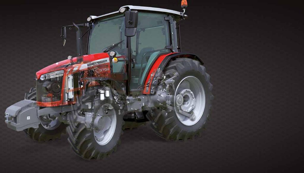 03 AGCO Power Engines Fuel efficient and powerful 3 or 4 cylinder engines compliant to the latest emissions standards Learn more on Page 8-9 A true tractor/loader combination Your tractor can be