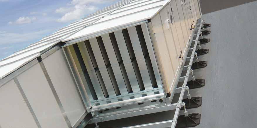AIR HANDLERS RANGE Bespoke Frames HD Beams Bespoke Frames are configured in footprint and height, from our standard componentry, offering a free-standing solution to suit your specific project needs