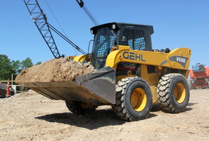HYDRAULICS When maximum hydraulic power is needed to run demanding attachments, the V400 skid loader is equipped with the tools to get the job done right.