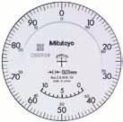Dial Indicator SERIES 2 Standard Type, 0.01mm Resolution Series 2 dial indicators are Mitutoyo s most popular, and have the widest application. Standard 0.