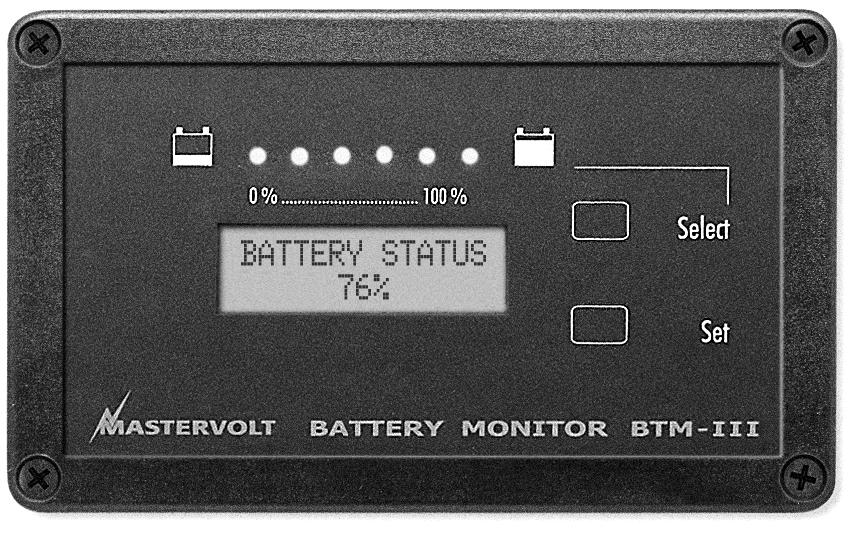 USERS MANUAL / GEBRUIKERSHANDLEIDING / BETRIEBSANLEITING MANUEL D UTILISATION / MANUAL DE UTILIZACION Masterlink BTM III Monitor for three independent battery sets 25.54V - 29.