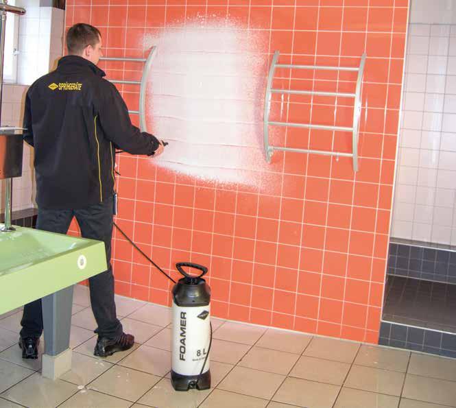 Foamer sprayers from MESTO: The FOAMER series An increasing number of foamable cleaning agents are being used and applied in the cleaning