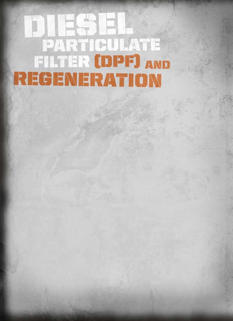 The diesel particulate filter (DPF), an inline filter in the exhaust system, reduces carbon emissions by trapping exhaust particles before they reach the tailpipe.