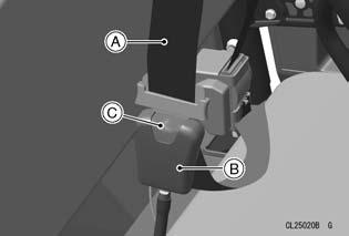 142 MAINTENANCE AND ADJUSTMENT Seat Belts In accordance with the Periodic Maintenance Chart, check that each seat belt functions properly.