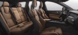 Our luxurious seats feature Perforated Fine Nappa Leather, including power-operated side