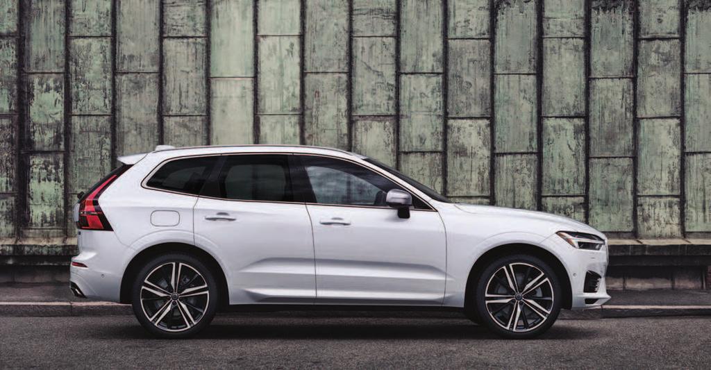 EXTERIOR DESIGN 7 The Volvo XC60 possesses all the qualities of good design understated yet conident, uncluttered and beautiful. It is an SUV that projects poise and power.