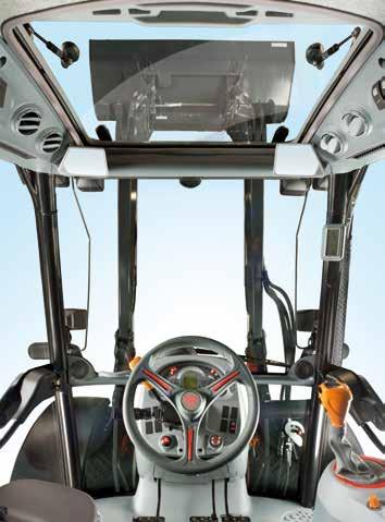 Even the smallest variations in cab loading is detected by the sensor, upon which the system optimizes the stroke of the suspension,