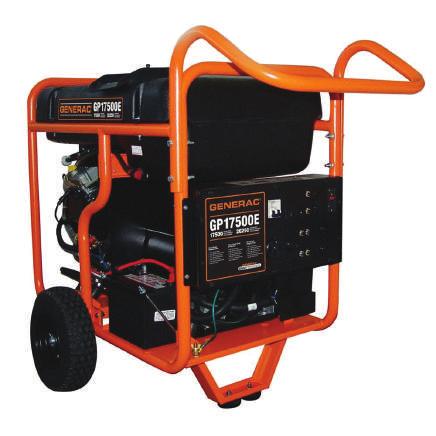 GENERAC GP17500E (OR SIMILAR MODEL) GENERAC'S OHVI ENGINE INCORPORATES FULL PRESSURE LUBRICATION WITH AUTOMOTIVE STYLE SPIN ON OIL FILTER FOR LONGER LIFE ENGINE.