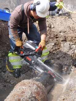 Utilized by public, private water and wastewater departments worldwide, this patented platform, exclusively from ICS, is designed to cut a variety of materials from ductile iron to plastic pipe with