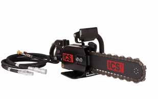 ICS HYDRauLIC POWERED SAWS WORKS WITH POWERGRIT UTILITY SAW CHAIN - SEE PAGE 13 890F4 FEATURES AND BENEFITS Most professional Optimum chain performance 566357 566356 566353 566354 566127 Easy