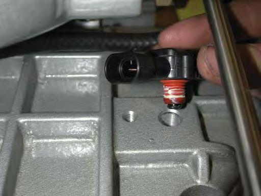 Ensure that the or- ange MAP sensor seal is not damaged, as it