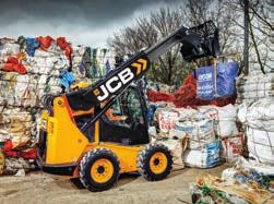 3 JCB Teleskid's unique design allows you to quickly and easily load over kerbs and other