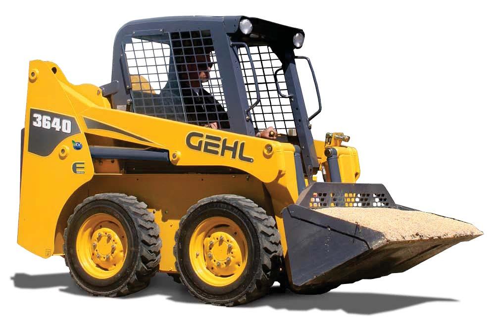 6 1640E 3640E POWER and PERFORMANCE COMPACT AND MANEUVERABLE LOW