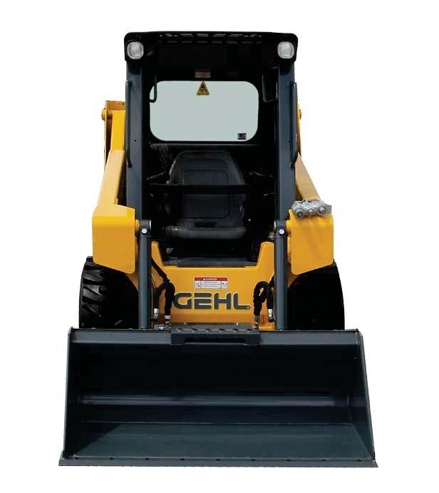 EASY-ENTRY CHASSIS Getting in and out of the cab is effortless with a lowered, non-slip step. ALL-NEW!