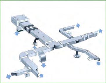 Optional Slim body, saving suspended ceiling spaces.