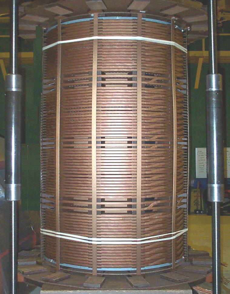 in a coil LV Winding HV-LV Duct HV Winding Tank