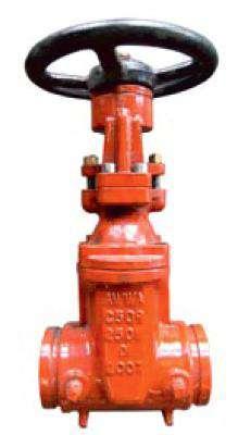 135 - AWWA C509 300PSI Grooved-End Gate Valve Bolted Bonnet Outside Screw and Yoke Resilient Wedge Grooved-End 300 PS1/20.