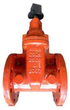 F909-300PSI AWWA C509 Flanged-End Gate Valve Bolted Bonnet Non-Rising Stem Resilient Wedge Flanged-End 300 PS1/20.
