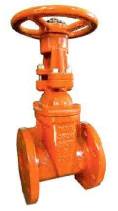 F907-300PSI AWWA C509 Flanged-End Gate Valve Bolted Bonnet Outside Screw and Yoke Resilient Wedge Flanged-End 300 PS1/20.